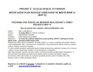letáček
