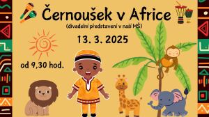 Černoušek v Africe