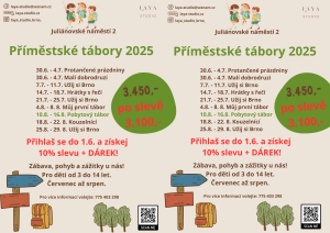 Letáček tábory