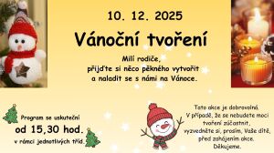 vánoční tvoření