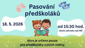 Pasování předškoláků